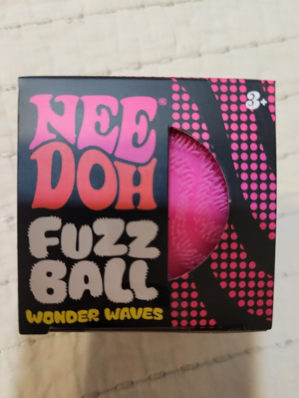 Schylling Needoh Fuzz Ball Wonder Waves - Pink